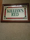Vtg Coors Brewing Killian's Red Irish Beer Bar Mirror Man Cave Sign 20.5× 14.5