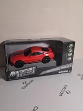 Adventure Force 124 Ford Mustang Mach 1 Battery Remote Control Red Sports Car...