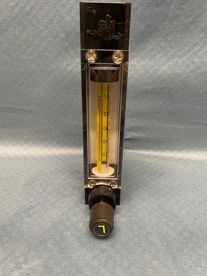 Automated Control Systems 330-151 Teflon Rotameter With Dial 0-1 slpm PTFE
