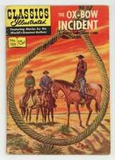 Classics Illustrated 125 The Ox Bow Incident #1 GD+ 2.5 1955 Low Grade