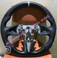  INFINITI q50 CARBON FIBER STEERING WHEEL W/ HEATED 2014-2017YEARS/WHITE
