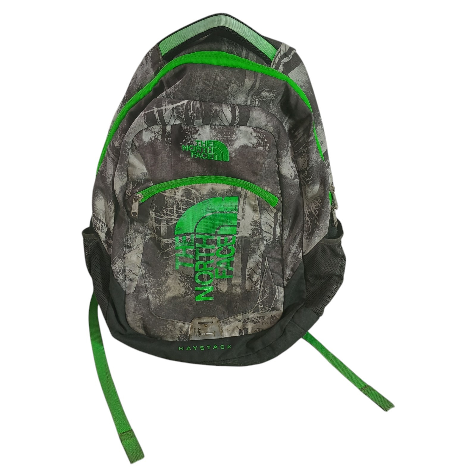 The North Face Haystack Backpack Camo Hiking Dayp… - image 1