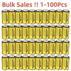 1-100x 2800mAh 3.7V RCR123A CR123A 16340 Battery Rechargeable Batteries Cell Lot