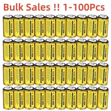 1-100x 2800mAh 3.7V RCR123A CR123A 16340 Battery Rechargeable Batteries Cell Lot