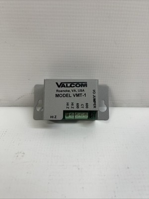 Valcom VMT-1 Matching Transformer   Line Level Audio Interface (Used, Excellent)