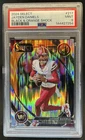 2024 Select Jayden Daniels Club RC Black and Orange Prizm Shock #217 PSA 9