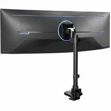 VIVO Single Ultrawide Monitor Desk Mount, Adjustable Stand for Screens up to 57"