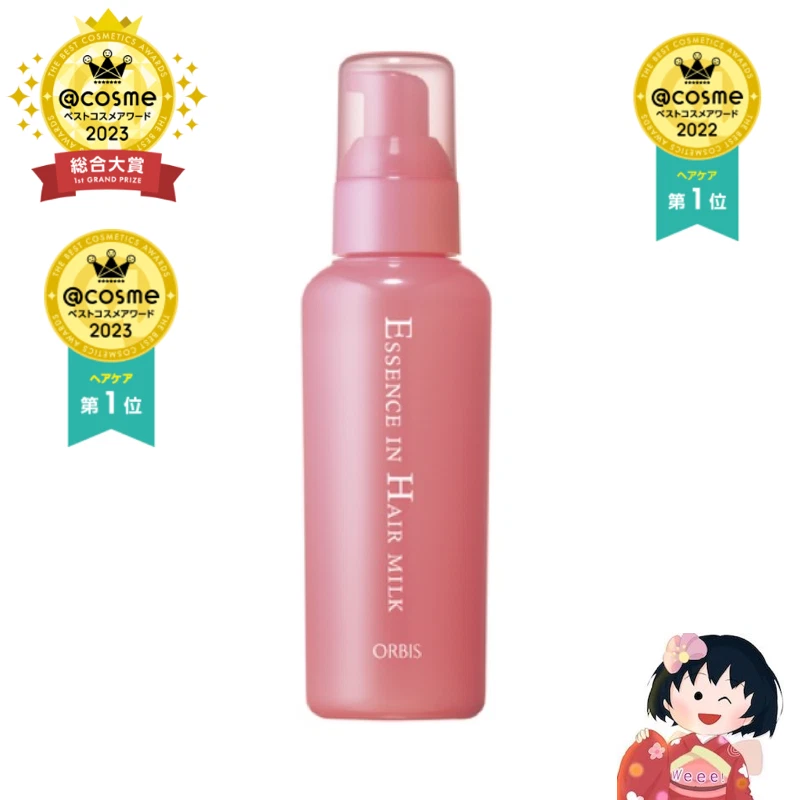 ORBIS Essence in Hair Milk Leave-in Treatment Hair Serum 140g Made in Japan
Opens in a new window or