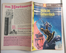 KOMMISSAR-X  #310: SUN-KOH-Autor Freder van Holk: H&ouml;lle im Geheimfach (1965)