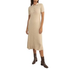 Samsøe Samsøe Lucy Polo Midi Dress 13997 Medium NWT