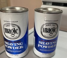 2 SoftSheen Carson Magic Shaving Powder Regular Strength 5 oz Each