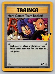 Here Comes Team Rocket! 15/82 Celebrations: Classic Collection Holo