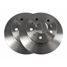 BREMSSCHEIBE SATZ FÜR MERCEDES BENZ W123 116 126 RC107 HINTERACHSE VAICO