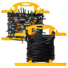 Best Ripeng 2 Pcs ABS Heavy Duty Extension Cord Storage Reel, Portable Christmas