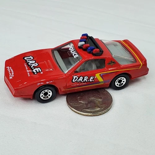 Vintage 1999 Matchbox DARE Collection 1982 Pontiac Firebird Police Car