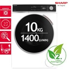 Sharp ES-BRO014WA-DE Waschmaschine AquaStop Advanced 10kg  RO_ESBRO014WADE_R