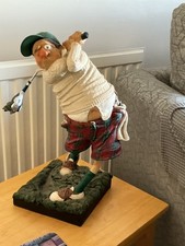 guillermo forchino golf limited edition figure with certificate 