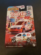 2020 Matchbox Candy Series 1/6 Tootsie Roll Pop Volkswagen Caddy Delivery