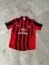 Adidas AC Milano Mailand Vieri 32 Vintage Trikot Fußball Opel Zafira L  05/06