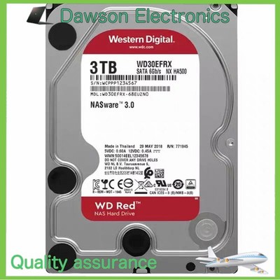 Western Digital WD30EFRX 3TB SATA 5400RPM 3.5'' Internal NASware HDD Hard Drive