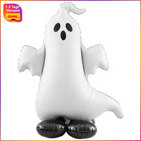 Halloween Luftballons Geist Stehend XXL Folienballon Deko FüR Kinder Horror