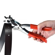 Hole Punch Heavy Duty Leather Hole Puncher for Belts, Watch Bands, Straps