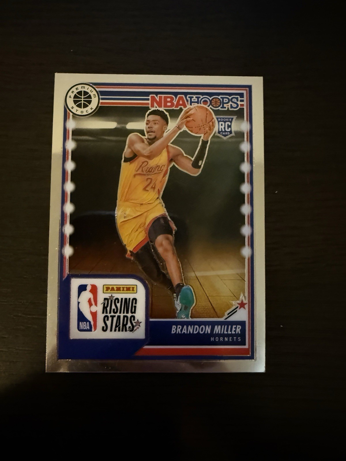 2023-24 Panini Nba Hoops Premium Stock - Rising Stars Brandon Miller #298 (RC)