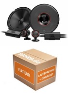 Lautsprecher Boxen Vorne Jbl Club3 64CTP FüR Fiat 500 Seit 2020 2X Tief-Mitteltö