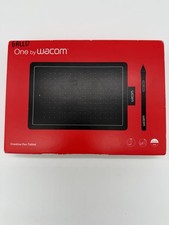 One by Wacom Creative Graphics Tablet with Pen, Black and Red - CTL-472/K1-AX