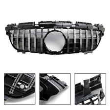 Chrome Front Radiator Grill Grille For Mercedes Slk-class R172 Slk55 2011-2016