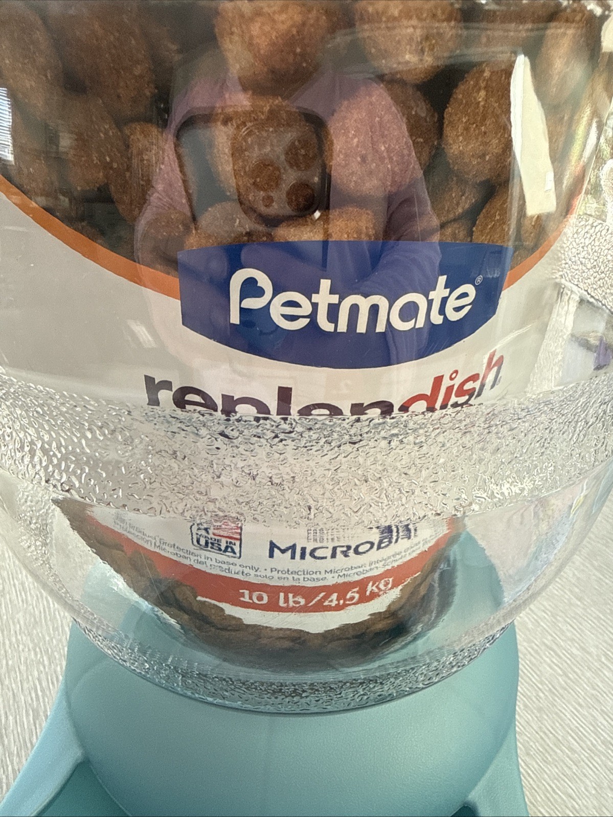 Petmate Replenish Gravity Feeder For Dogs 10lb/4.4 Kg New!