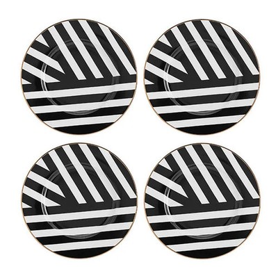 Mikasa Luxe Deco 4er Set 21 cm Beilagenteller