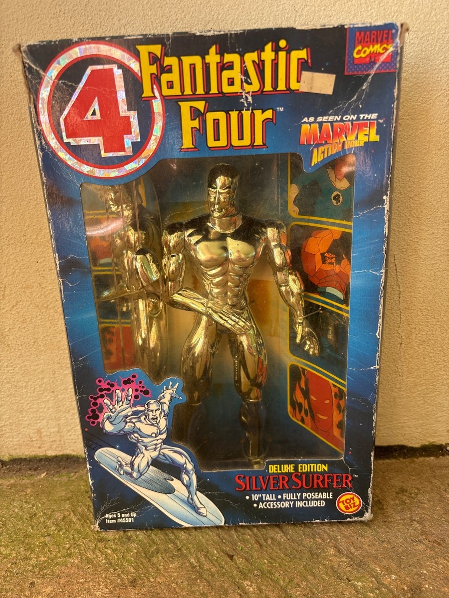 FANTASTIC4 シルバーサーファー フィギュア SILVER SURFER Amazon.com: Marvel Legends Series Silver Surfer, The