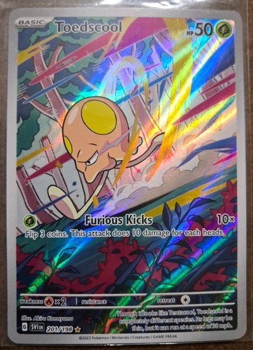 Toedscool 201/198 SV01: Scarlet & Violet Base Set Holo