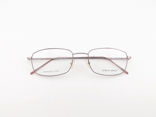 Giorgio Armani Eyeglasses Frames Only, GA 5 9Q7, 52-19-140, Gray, Made in Italy