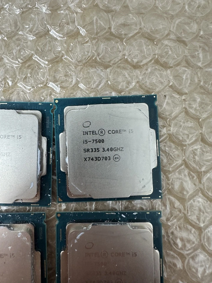 6x Procesadores Intel i5-7500 SR335 3,40 GHz  Foto 4 de 4