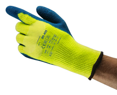 Ansell Mechanical Protection Gloves Hi-Vis Yellow/Blue Size XL