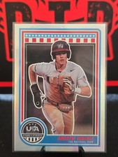 2025 Panini Stars and Stripes USA Baseball #91 Andrew Jimenez 