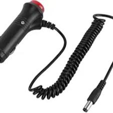 5.5x2.1mm Car Charger Cable, 12V 24V Cigarette Lighter Power Supply Adapter, 12v