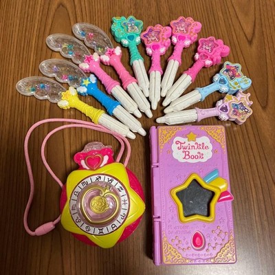 Glitter Force Star twinkle Precure Girls Toy Color Pendant Set PenTwinkle Book