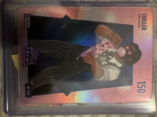 2026 Battle Arena Chiller Gum 1st Edition 150 Power