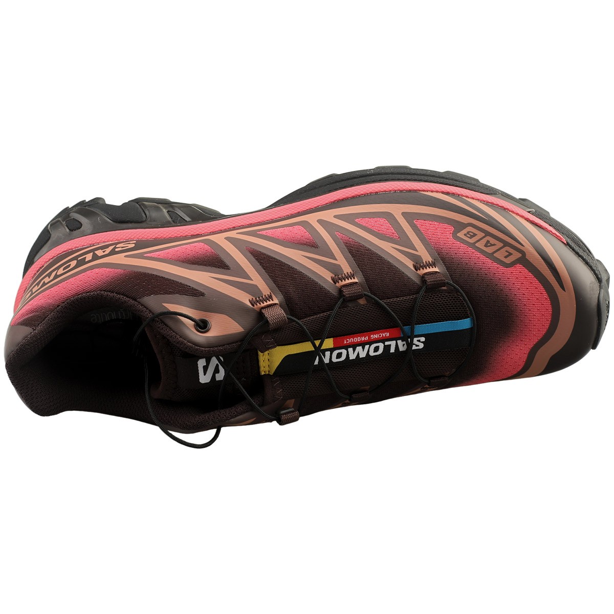 Salomon Xt-6 Skyline Sneakers in Black Coffee Roast Red - 8.5 M US / 9.5 W US image 7