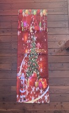 Christmas runner rug - 70 1/2  long x 23  wide