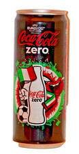 Coca Cola can from Italy  Euro 2012 