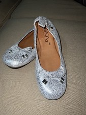 Ballerine in pelle fatte a mano Amada molto delicatamente indossate taglia 6 US