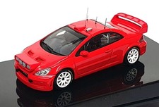 Autoart 1/43 Scale 60557 - Peugeot 307 WRC Plain Body Version - Red