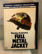 Full Metal Jacket DVD, 2001, Stanley Kubrick Collection with Case Tested