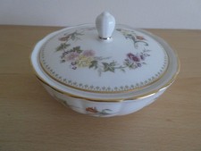 Wedgwood Mirabelle Trinket/Bonbon Dish with Lid