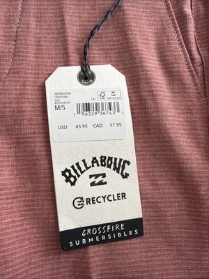 Billabong Crossfire Submersibles Hybrid Shorts Boys Sz 5/M New