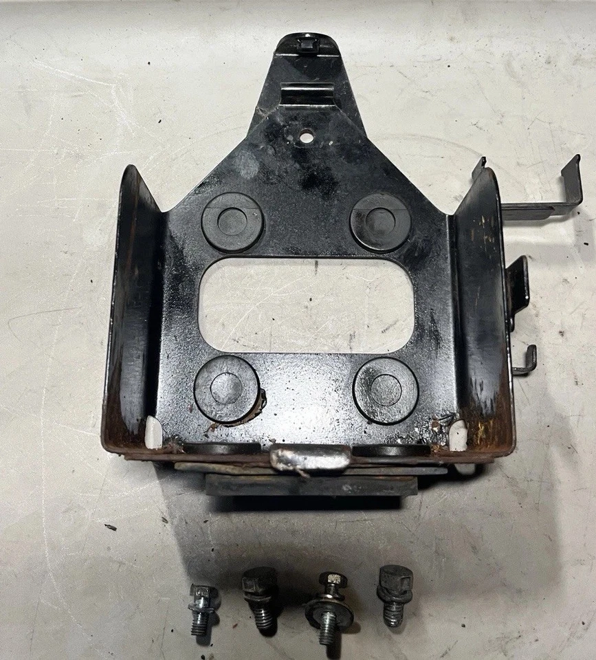 1976 74-83 Kawasaki KZ400 D S Models OEM Battery Box Tray Holder - Image 2 of 4